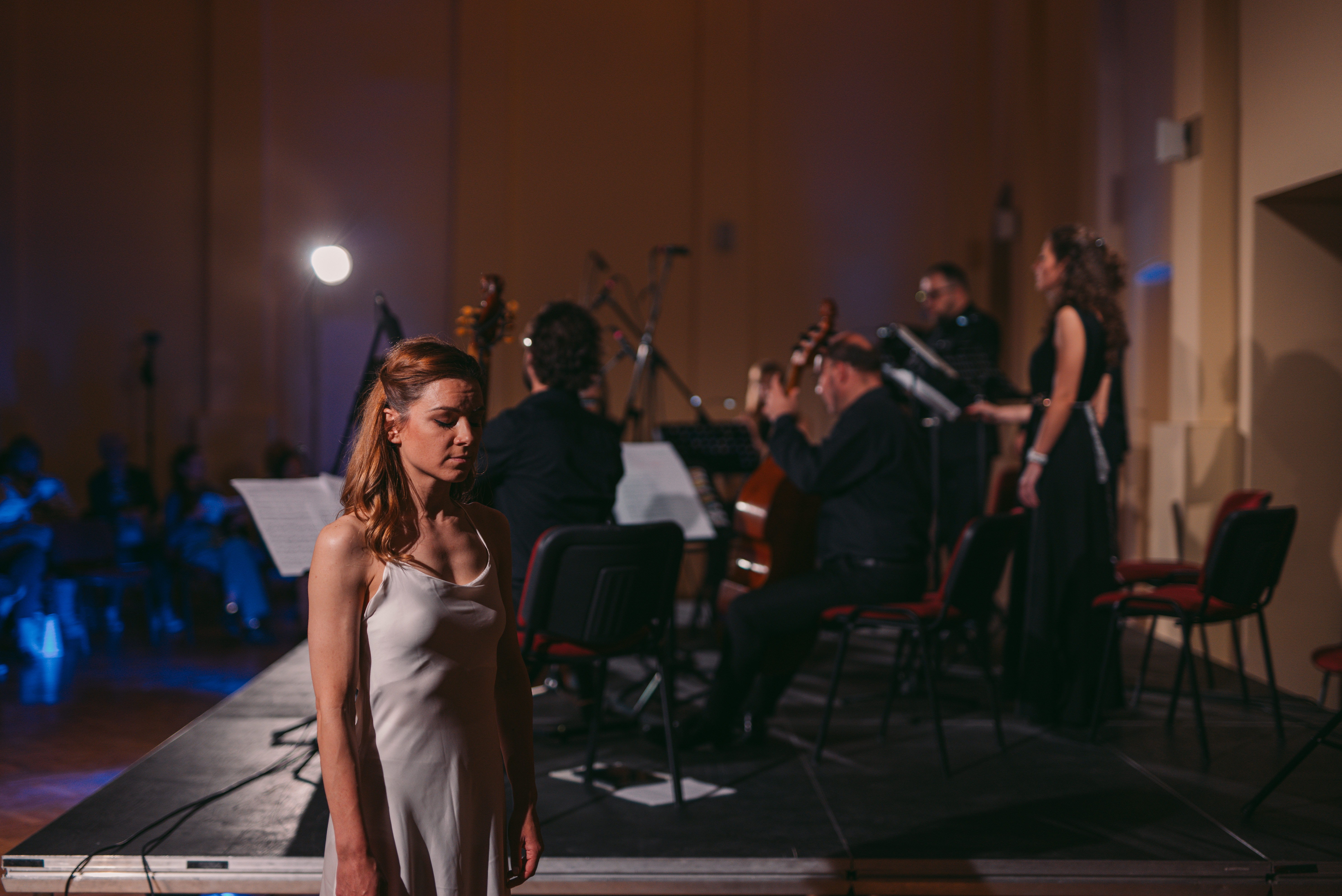 Audience portrait during the final performance of The Bridge Cantata