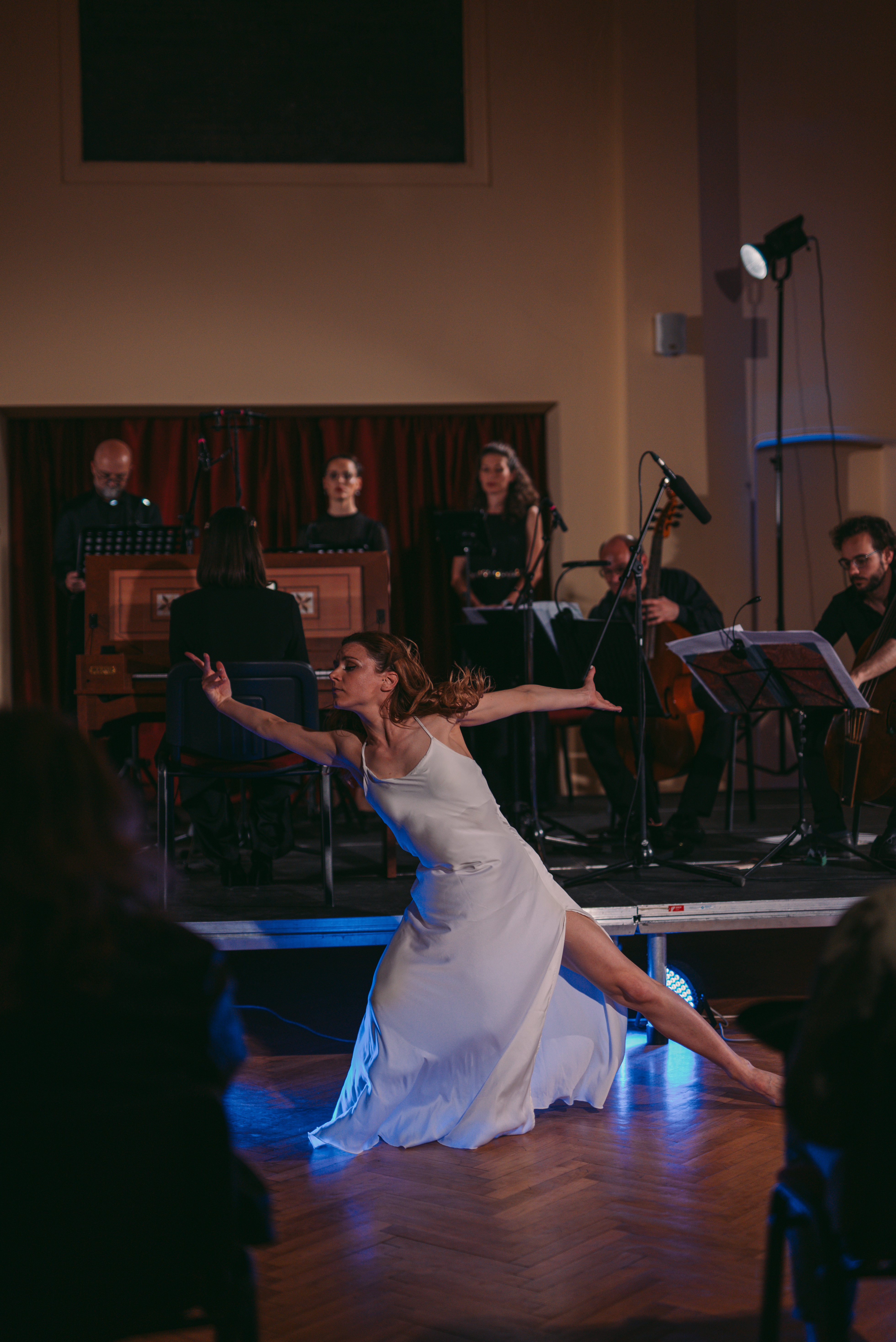 Dance segment during the final performance of The Bridge Cantata