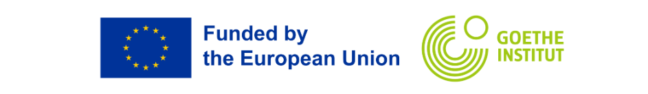 Funded by the European Union and Goethe-Institut logos